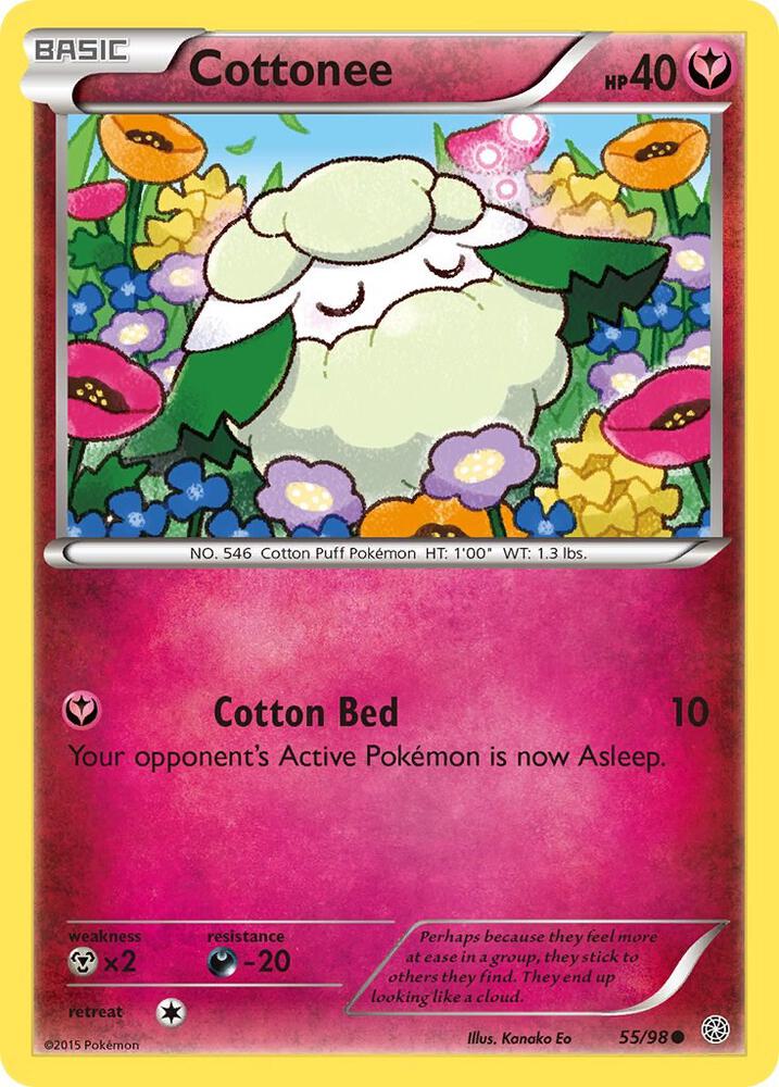 Cottonee, XY - Ancient Origins 55/98