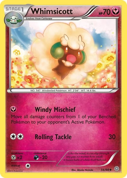 Whimsicott, XY - Ancient Origins 56/98