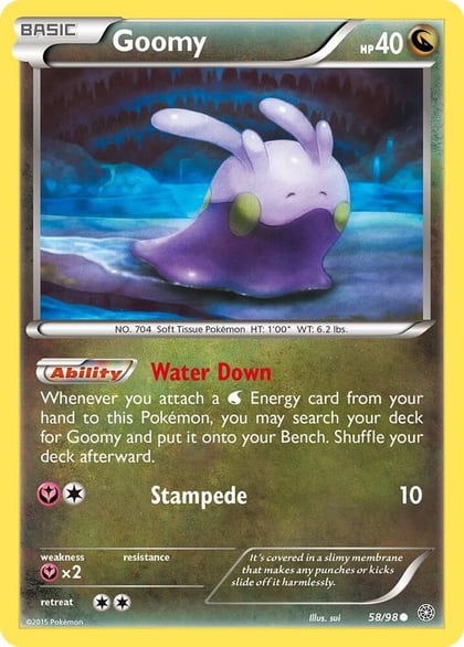 Goomy, XY - Ancient Origins 58/98