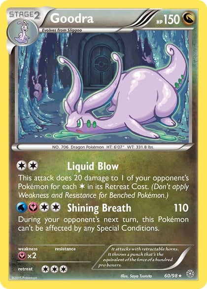 Goodra, XY - Ancient Origins 60/98