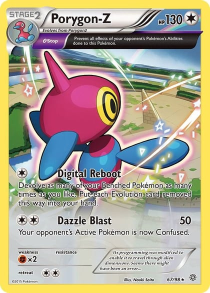 Porygon-Z (67), XY - Ancient Origins 67/98