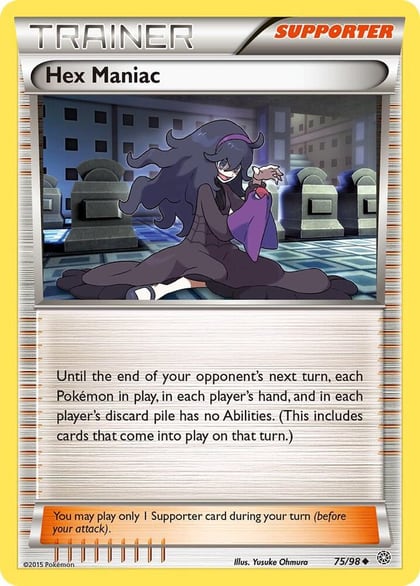 Hex Maniac, XY - Ancient Origins 75/98