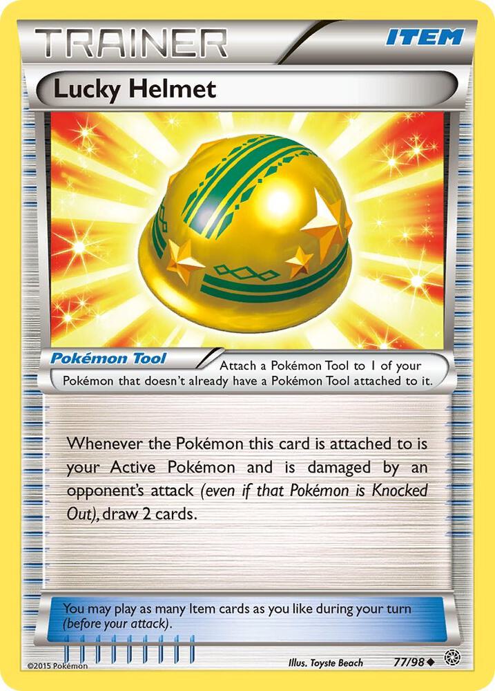 Lucky Helmet, XY - Ancient Origins 77/98