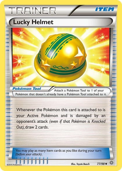 Lucky Helmet, XY - Ancient Origins 77/98