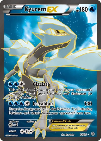 Kyurem EX (86 Full Art), XY - Ancient Origins 86/98
