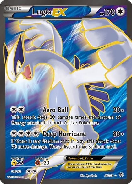 Lugia EX (94 Full Art), XY - Ancient Origins 94/98