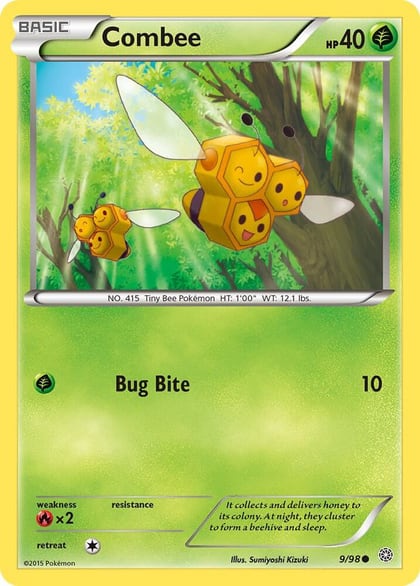 Combee, XY - Ancient Origins 9/98