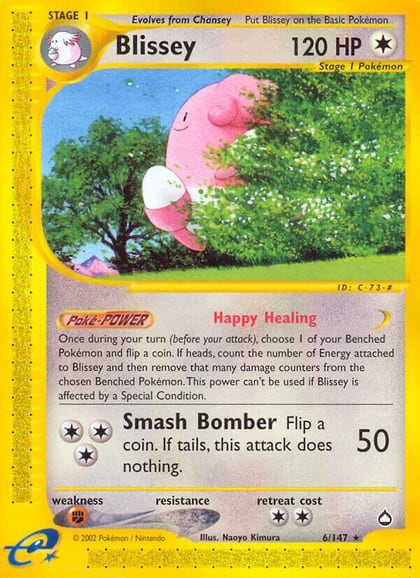 Blissey, Aquapolis 006/147