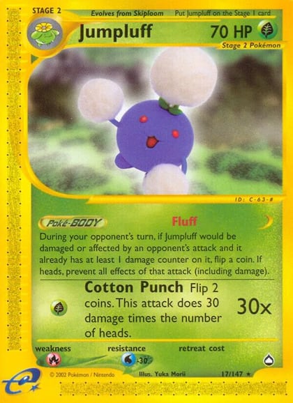 Jumpluff, Aquapolis 017/147