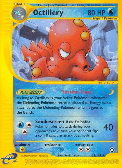 Octillery, Aquapolis 026/147