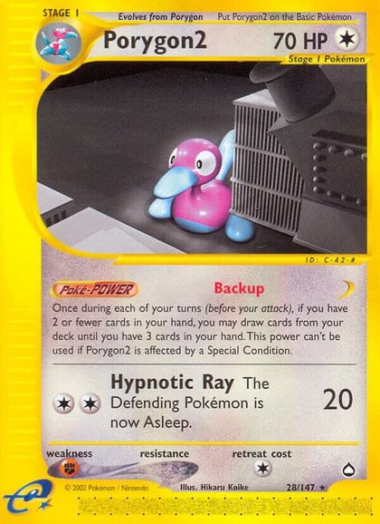 Porygon2, Aquapolis 028/147