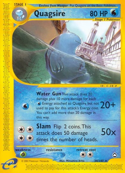 Quagsire, Aquapolis 030/147