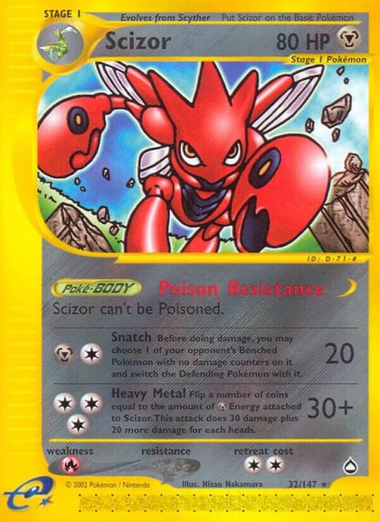 Scizor, Aquapolis 032/147