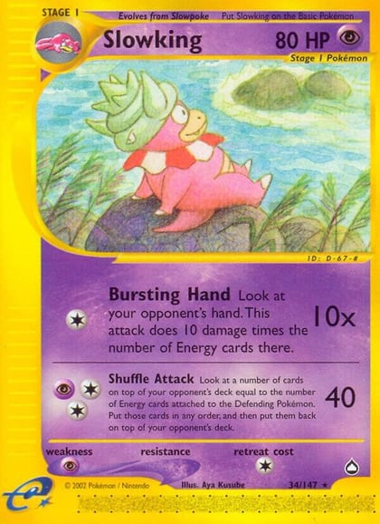 Slowking, Aquapolis 034/147