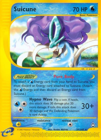 Suicune, Aquapolis 037/147