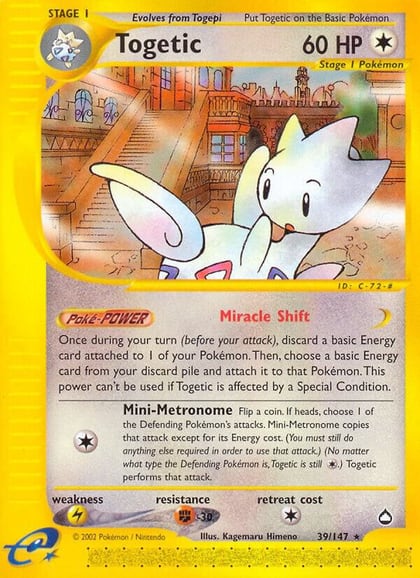 Togetic, Aquapolis 039/147