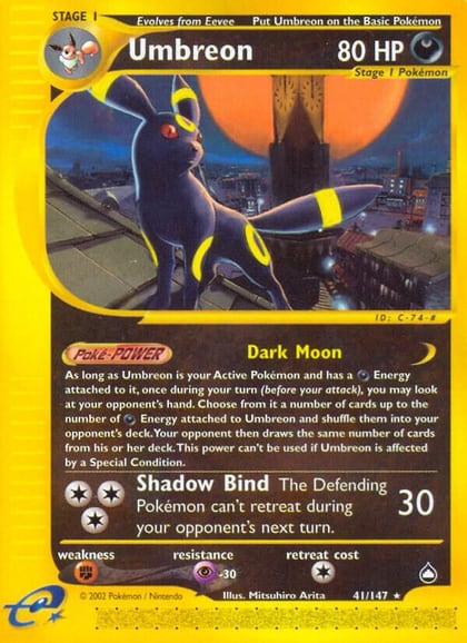 Umbreon, Aquapolis 041/147
