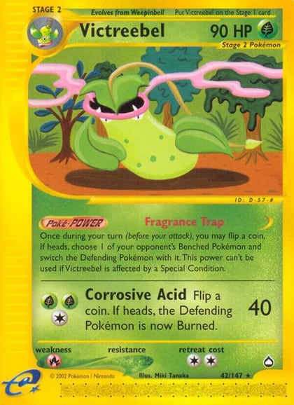 Victreebel, Aquapolis 042/147