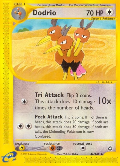 Dodrio, Aquapolis 046/147