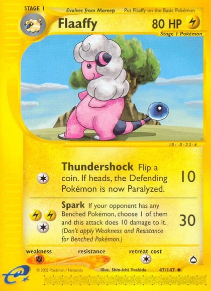 Flaaffy, Aquapolis 047/147