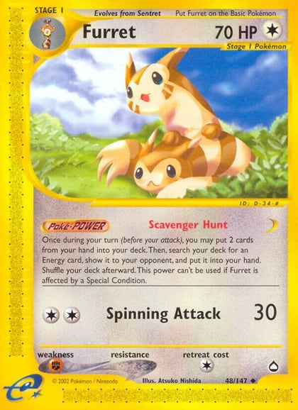 Furret, Aquapolis 048/147
