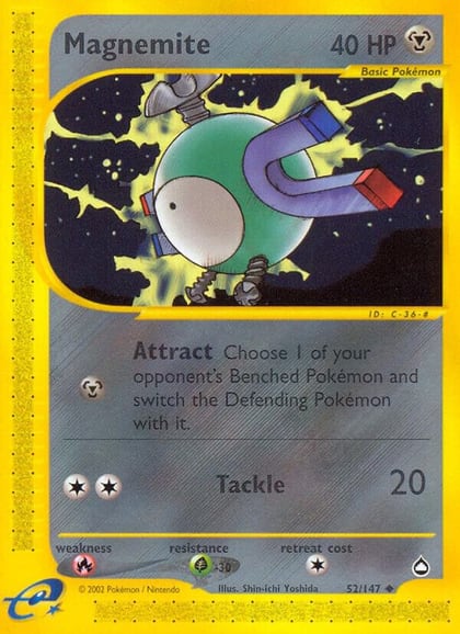 Magnemite (52), Aquapolis 052/147
