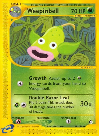 Weepinbell, Aquapolis 065/147