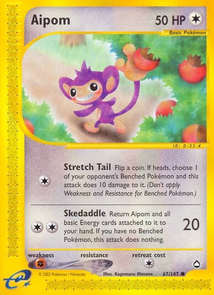 Aipom, Aquapolis 067/147
