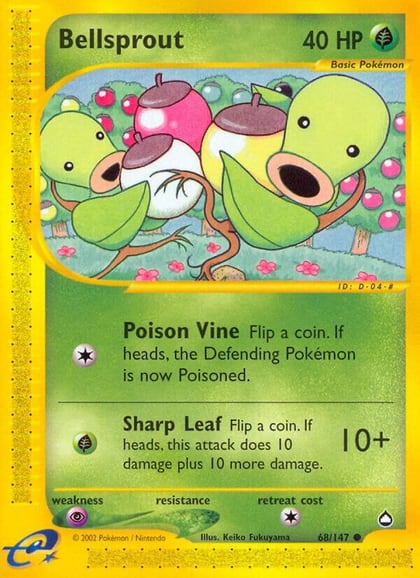 Bellsprout (68), Aquapolis 068/147