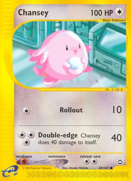 Chansey, Aquapolis 069/147