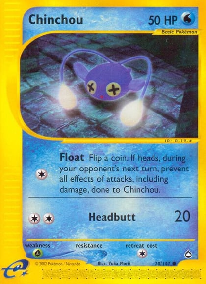 Chinchou (70), Aquapolis 070/147