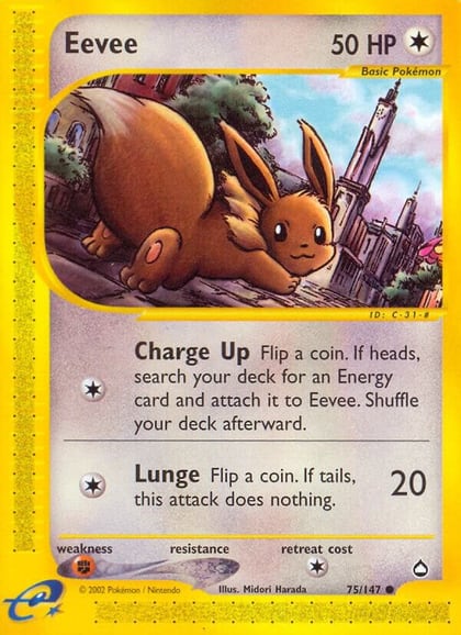 Eevee, Aquapolis 075/147