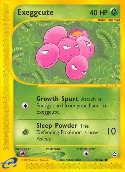 Exeggcute (76), Aquapolis 076/147