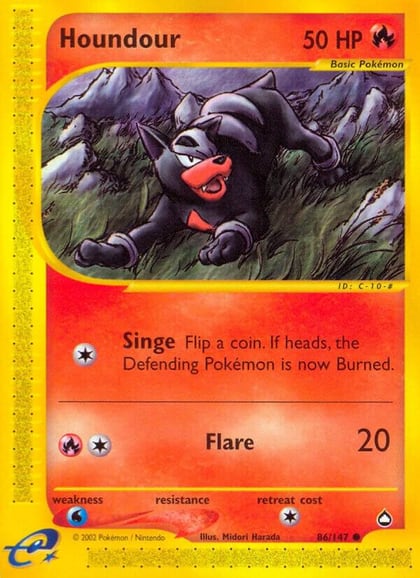 Houndour (86), Aquapolis 086/147