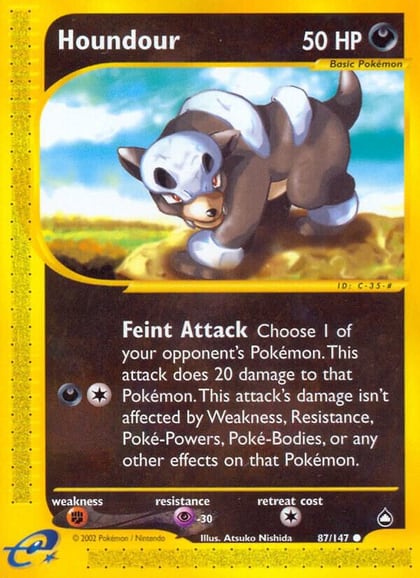 Houndour (87), Aquapolis 087/147