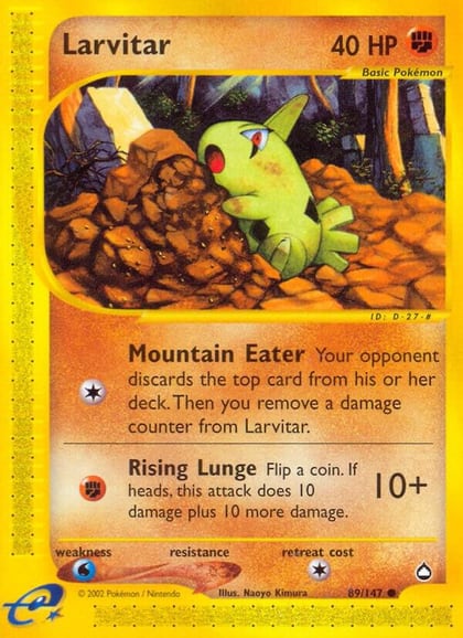 Larvitar, Aquapolis 089/147
