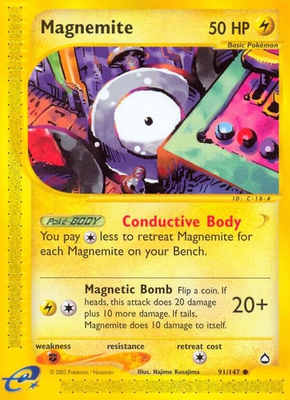 Magnemite (91), Aquapolis 091/147