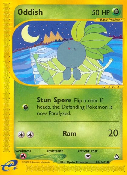 Oddish, Aquapolis 097/147