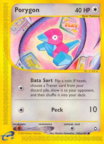Porygon (103a), Aquapolis 103a/147
