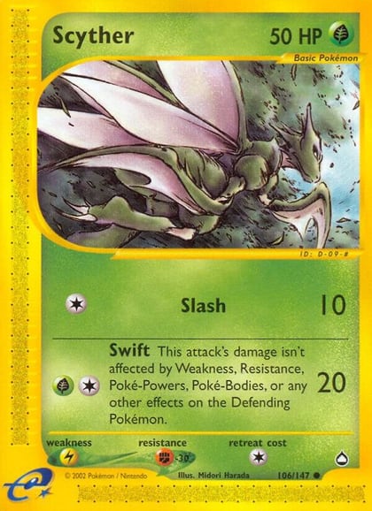Scyther (106), Aquapolis 106/147