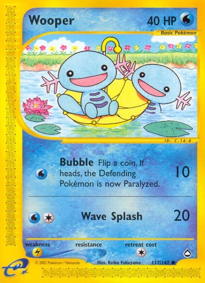 Wooper (117), Aquapolis 117/147
