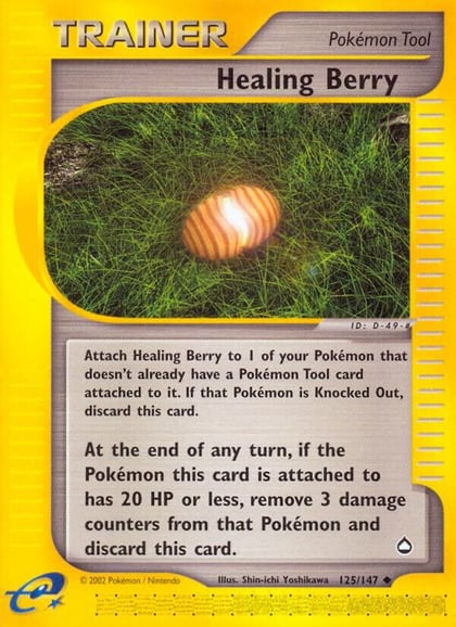 Healing Berry, Aquapolis 125/147