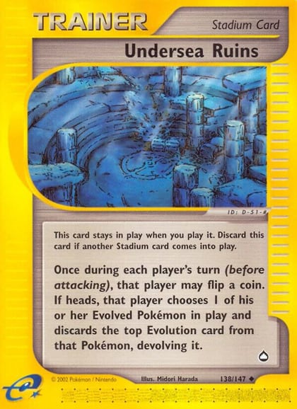 Undersea Ruins, Aquapolis 138/147