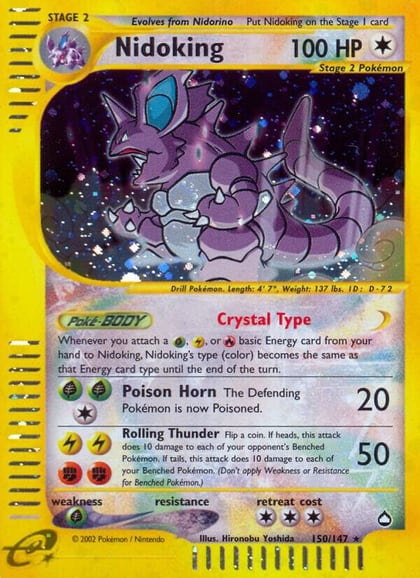 Nidoking (150), Aquapolis 150/147