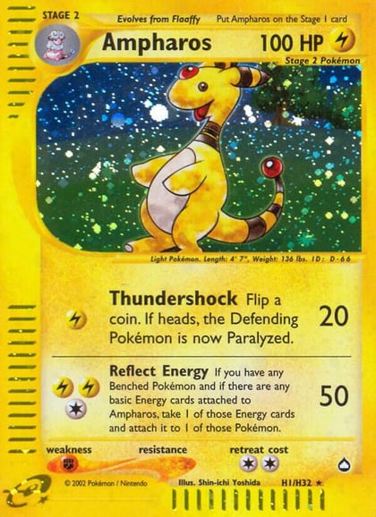 Ampharos (H1), Aquapolis H01/H32