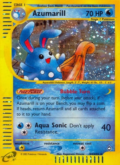 Azumarill (H4), Aquapolis H04/H32