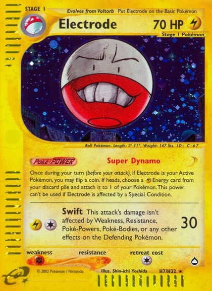 Electrode (H7), Aquapolis H07/H32