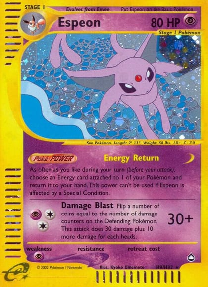 Espeon (H9), Aquapolis H09/H32