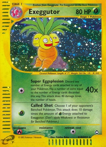 Exeggutor (H10), Aquapolis H10/H32