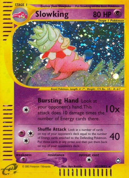 Slowking (H22), Aquapolis H22/H32